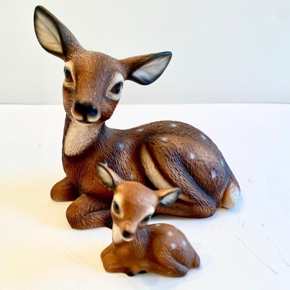 2 The Harvey Knox Kingdom Fawns Made in Japan